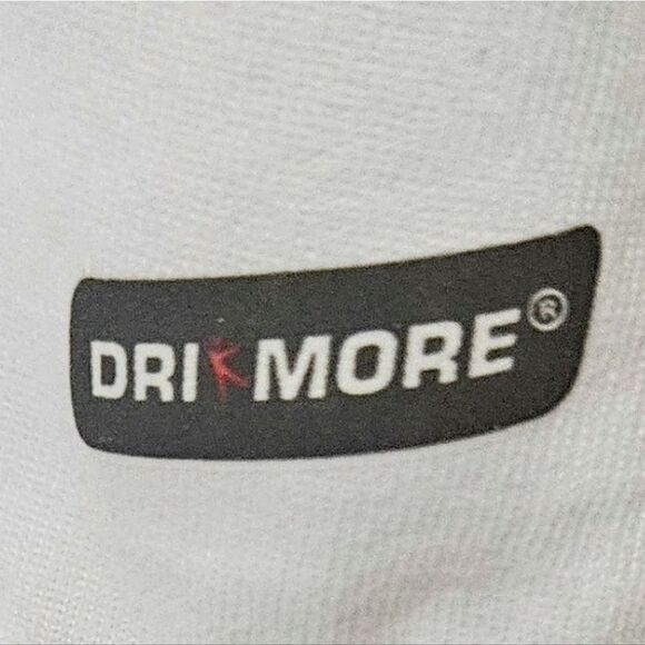 NWOT DANSKIN NOWโPlus Size White V- Neck Tee With Dri-More - Picture 7 of 10